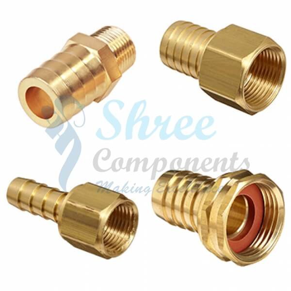 Brass Hose Barb Parts